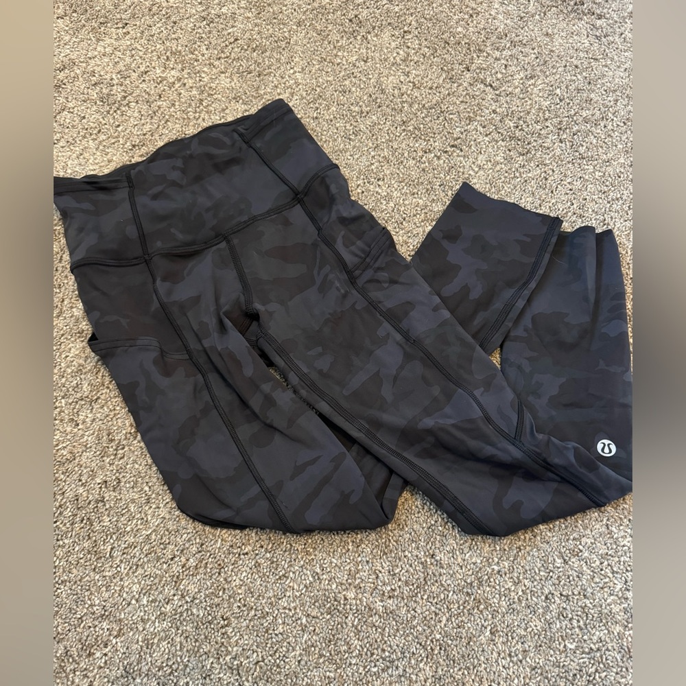 Lululemon cropped fast and free leggings